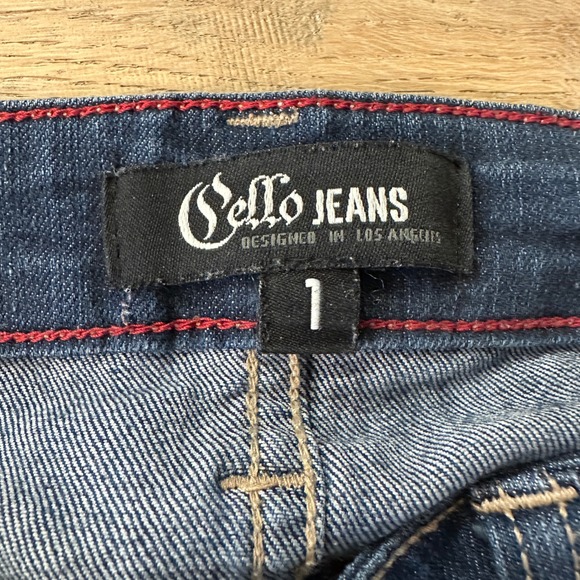 Cello Jeans Women's Dark Wash Skinny Jeans Size 1 - Picture 4 of 6